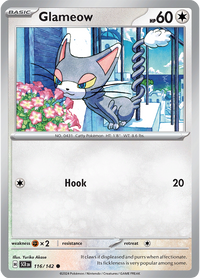 Glameow 116/142 - Common-Kantocards
