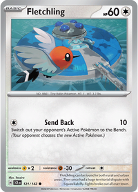 Fletchling 121/142 - Common - Reverse Holo-Kantocards