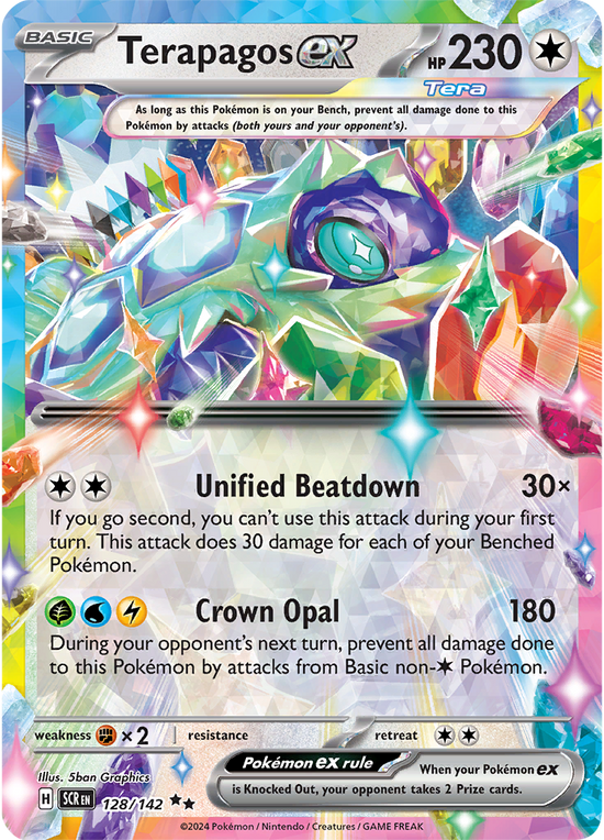 Terapagos ex 128/142 - Double Rare