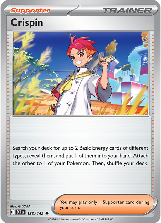 Crispin 133/142 - Uncommon - Reverse Holo