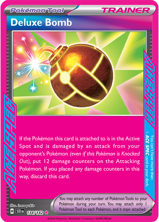 Deluxe Bomb 134/142 - ACE SPEC Rare (ESPAÑOL)