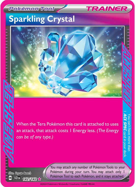 Sparkling Crystal 142/142 - ACE SPEC Rare