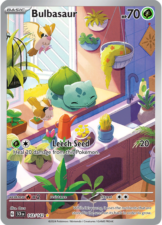 Bulbasaur 143/142 - Illustration Rare (Español)