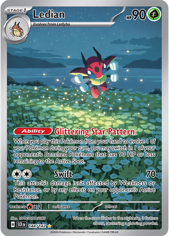 Ledian 144/142 - Illustration Rare (ESPAÑOL)