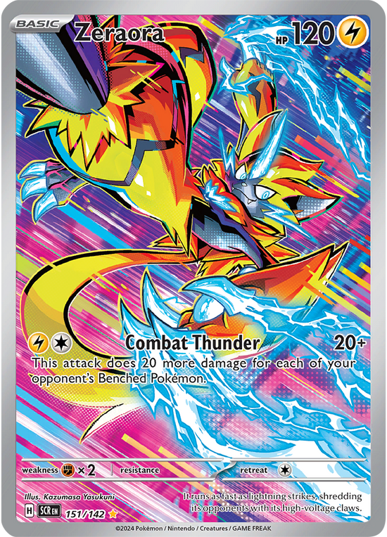 Zeraora 151/142 - Illustration Rare (ESPAÑOL)