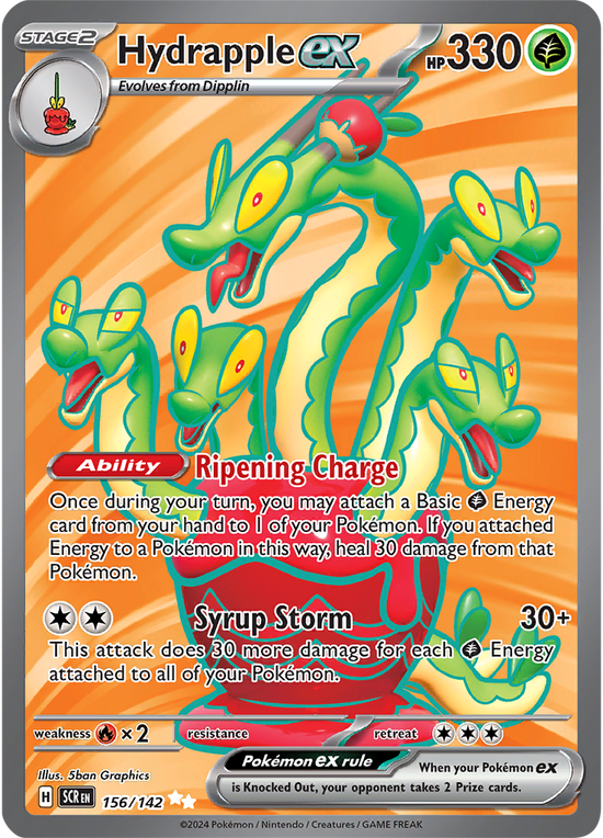 Hydrapple ex 156/142 - Ultra Rare (ESPAÑOL)