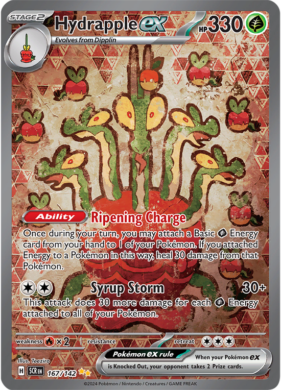 Hydrapple ex
 - Special Illustration Rare (español)