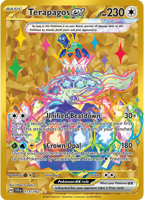 Terapagos ex 173/142 - Hyper Rare (Español)