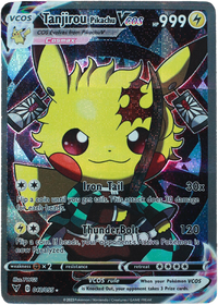 Pikachu Tanjirou (Carta custom no original)-Kantocards