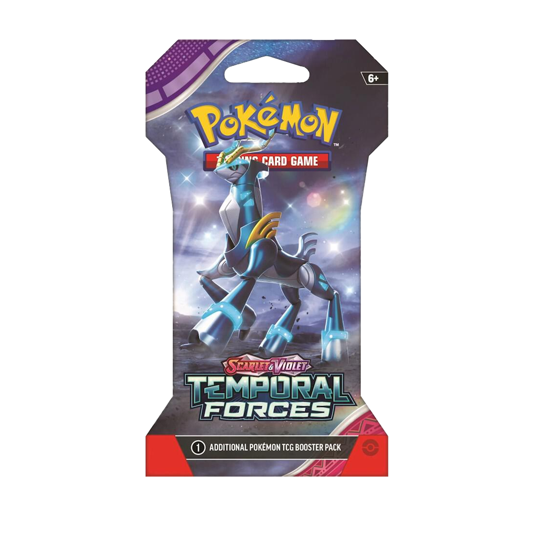 Pokémon S&V: Temporal Forces - Sleeved Booster Pack-Kantocards