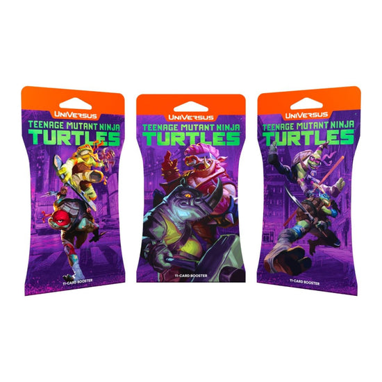 UniVersus CCG: Ninja Turtles - Hanging Booster - PREVENTA