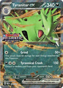 Tyranitar ex (Prismatic Evolutions Stamp) 064/131