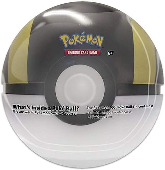 PokeBall Ultraball Tin Dorado Español-Kantocards