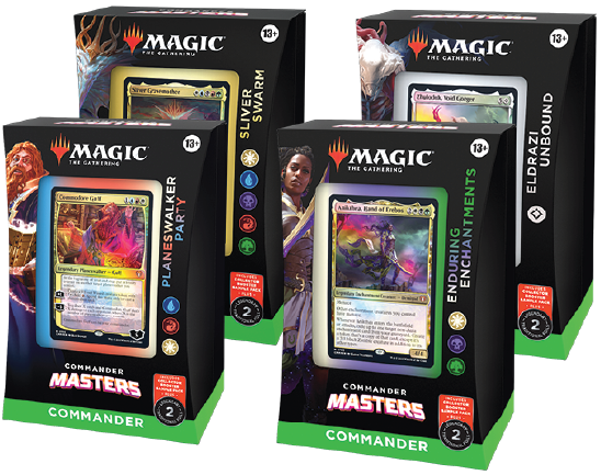 Magic the Gathering: Commander Masters Commander Deck CASE - INGLÉS ...