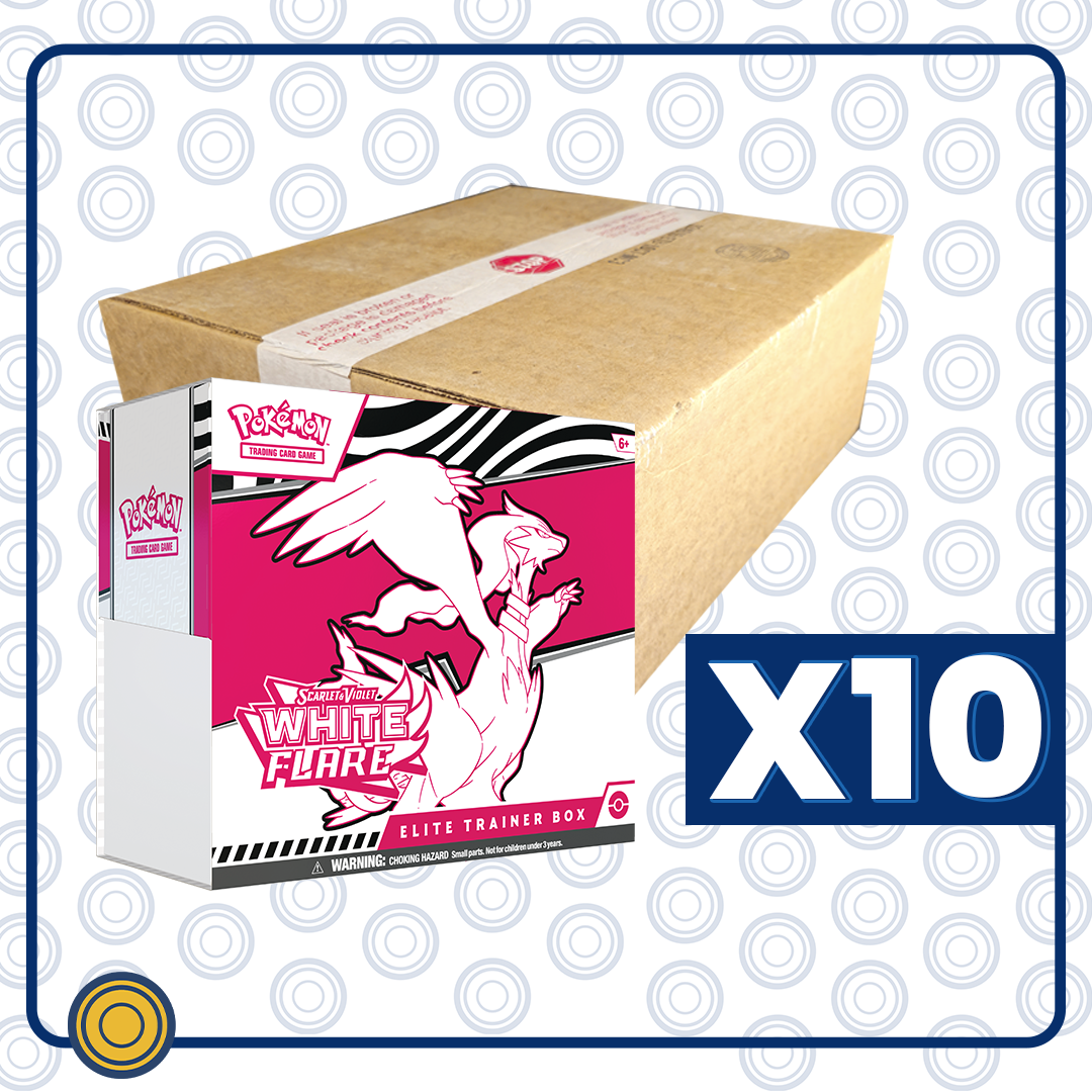 White Flare - Case Elite Trainer Box