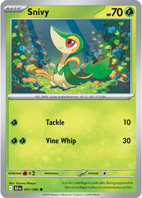 Snivy 001/086 - Common-Kantocards