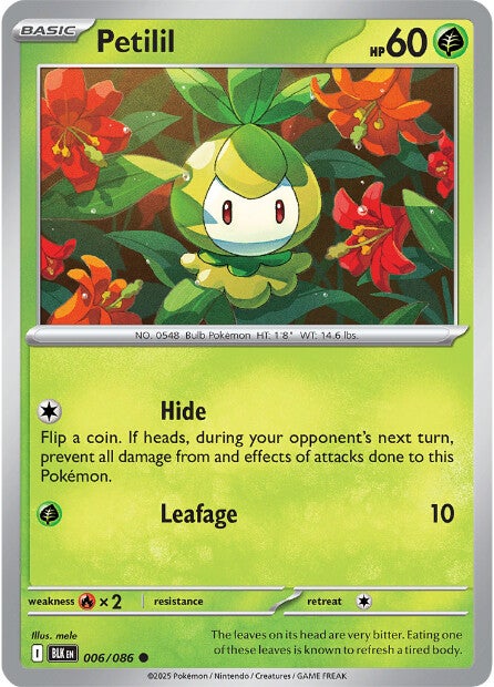 Petilil 006/086 - Common - Reverse Holo