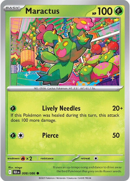 Maractus 008/086 - Common - Reverse Holo