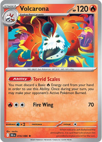 Volcarona 016/086 - Rare - Reverse Holo-Kantocards