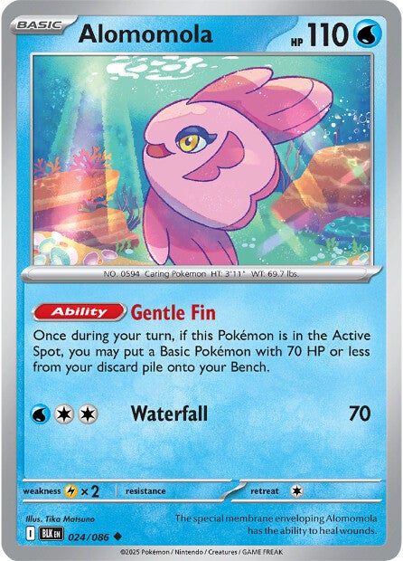 Alomomola 024/086 - Uncommon - Reverse Holo