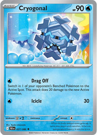 Cryogonal 027/086 - Uncommon-Kantocards