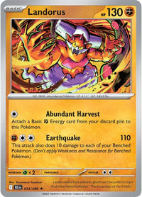 Landorus 053/086 - Rare - Reverse Holo-Kantocards