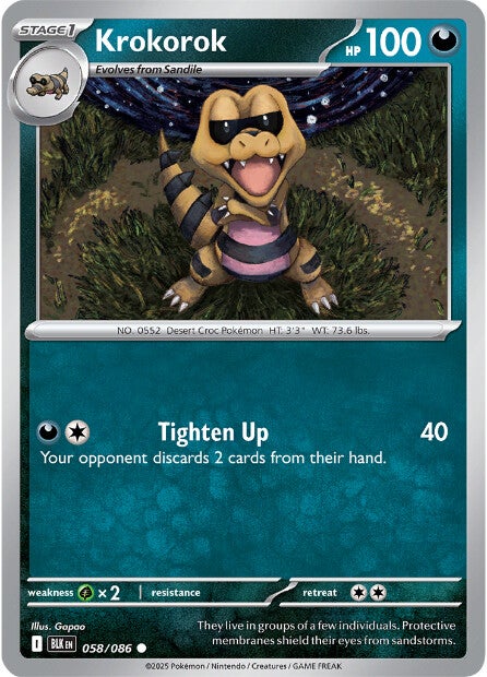 Krokorok 058/086 - Common