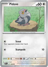 Pidove 071/086 - Common-Kantocards