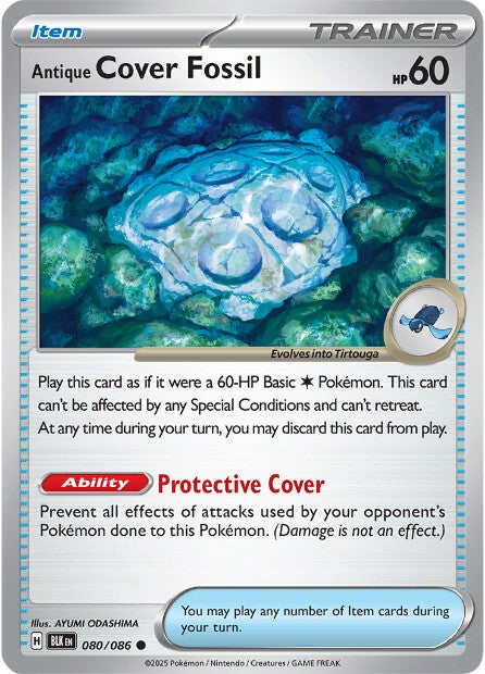Antique Cover Fossil 080/086 - Common