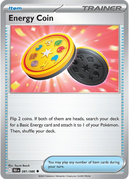 Energy Coin 081/086 - Uncommon - Reverse Holo