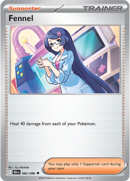 Fennel 082/086 - Uncommon - Reverse Holo