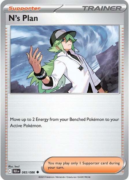 N's Plan 083/086 - Uncommon - Reverse Holo