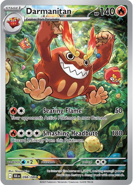 Darmanitan 098/086 - Illustration Rare