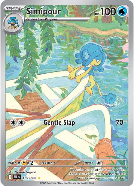 Simipour 102/086 - Illustration Rare