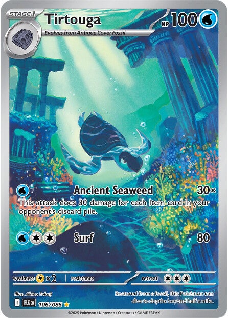 Tirtouga 106/086 - Illustration Rare