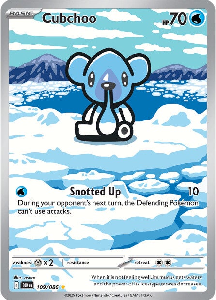 Cubchoo 109/086 - Illustration Rare (español)
