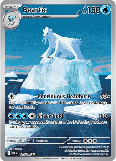 Beartic 110/086 - Illustration Rare