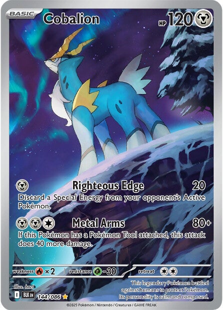 Cobalion 144/086 - Illustration Rare