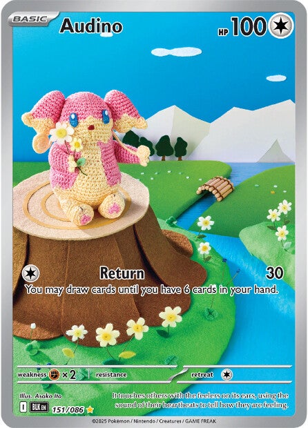 Audino 151/086 - Illustration Rare