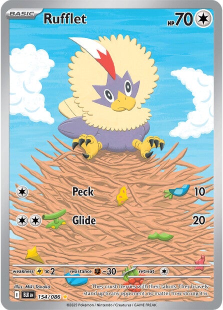 Rufflet 154/086 - Illustration Rare