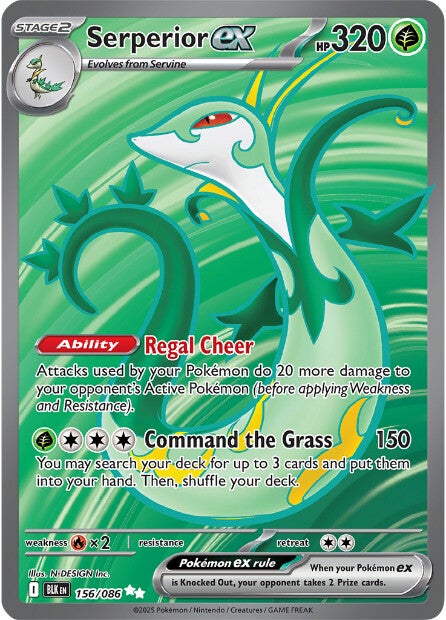 Serperior ex 156/086 - Ultra Rare