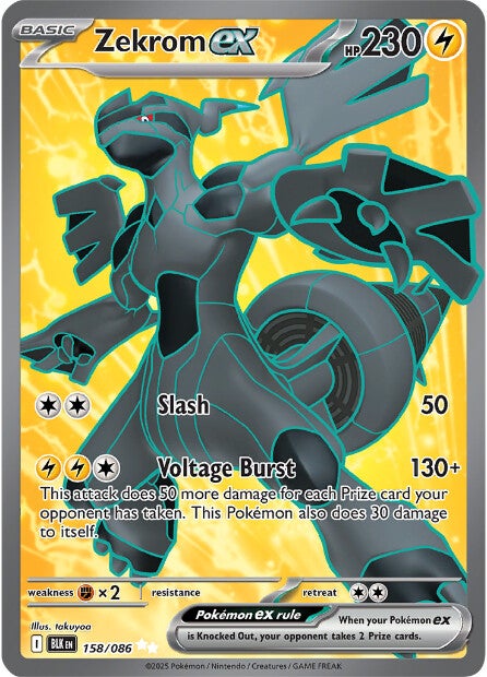 Zekrom ex 158/086 - Ultra Rare