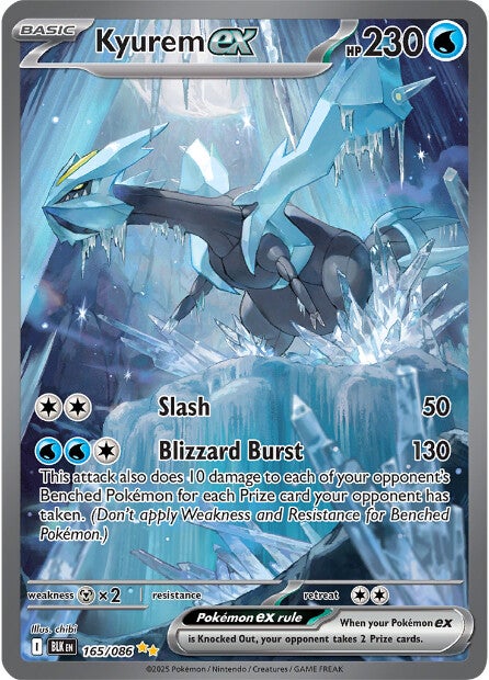 Kyurem ex 165/086 - Special Illustration Rare (Español)