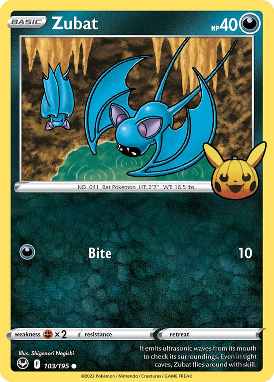 Zubat 103/195 - Common - Trick or Trade 2023