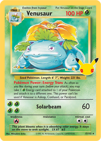 Venusaur 15/102 (Celebrations) - Español-Kantocards