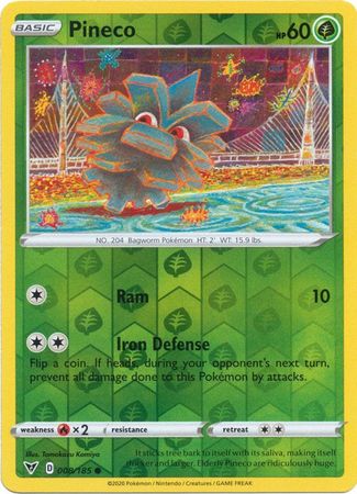 Pineco  008/185 - Holo Reverse