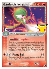 Gardevoir ex [Delta Species] 93/101 (Celebrations)-Kantocards