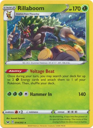 Rillaboom 014/202 - holo promo