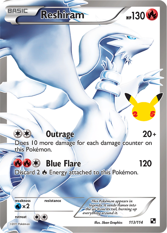 Reshiram 113/114 (Celebrations) - Español