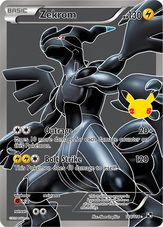 Zekrom 114/114 (Celebrations) - Español
